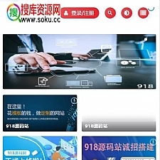 仿搜库源码网 源码运营模板/亲测可用/适合做源码站 wp内核